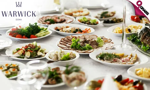 Saturday Mediterranean Dinner Buffet at Warwick Doha Hotel!